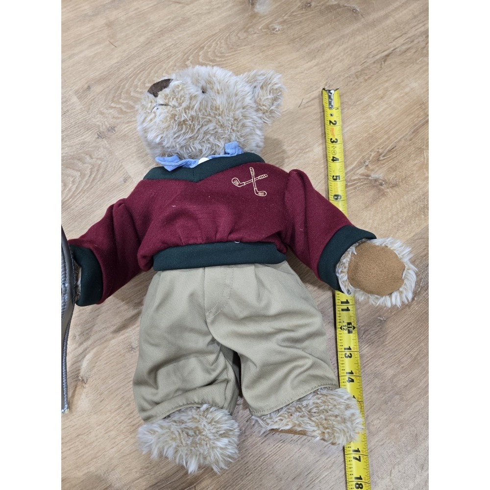 Dan Dee Collector's Choice Plush Golfing Bear 16" Vintage Golf Teddy‎ Bear in...